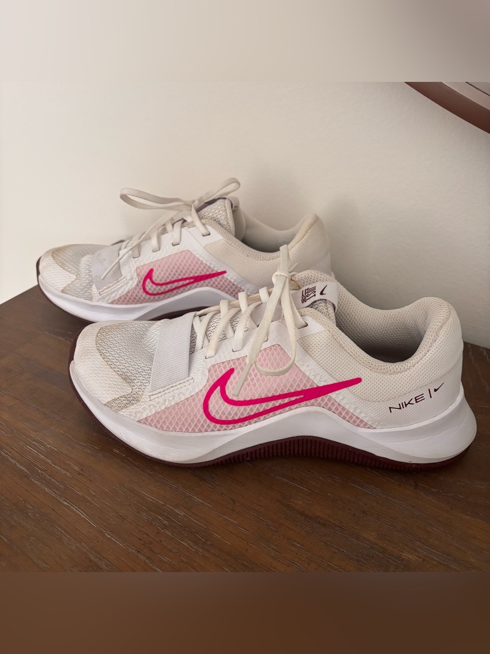 Nike In-Season TR 13 White & Pink Training Sneakers